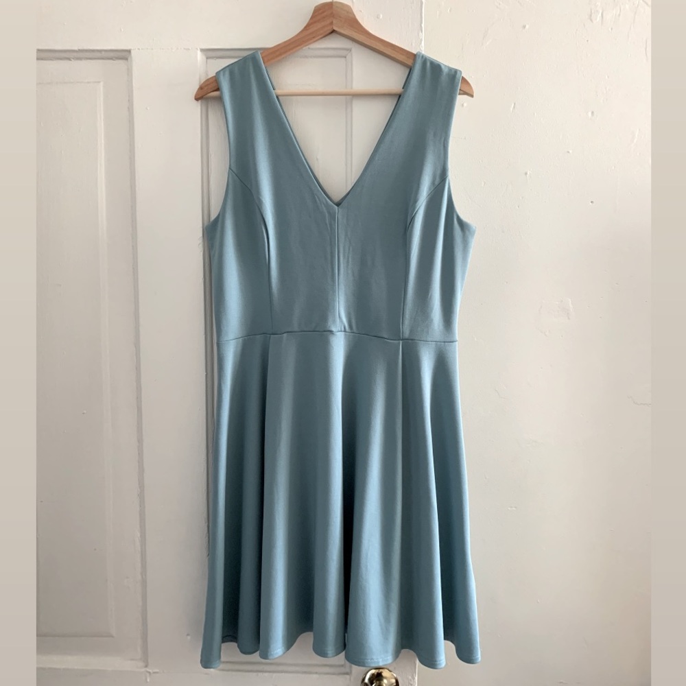 Light Blue H&M Skater Dress